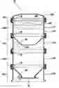 Fig. 01 - Multilevel sheet metal container with outwardly beaded end faces