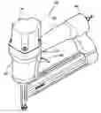Fig. 01 - Adjustable exhaust assembly for pneumatic fasteners