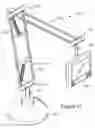 Fig. 09 - Adjustable support arm for audio visual device