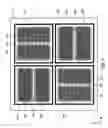 Fig. 07 - Gate metal routing for transistor with checkerboarded layout