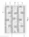 Fig. 10 - Gate metal routing for transistor with checkerboarded layout