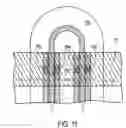 Fig. 12 - Gate pullback at ends of high-voltage vertical transistor structure