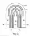 Fig. 13 - Gate pullback at ends of high-voltage vertical transistor structure