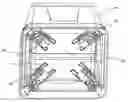 Fig. 01 - Chair with controllable wheel assembly