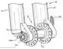 Fig. 01 - Bicycle wheel securing structure