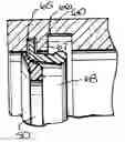 Fig. 01 - Beveled insert for facilitating coupling pipes