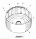 Fig. 02 - Permanent magnet rotor assembly