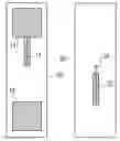 Fig. 01 - Proportional variable resistor structures to electrically measure mask misalignment