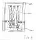 Fig. 07 - Radio frequency filter having coupled transmission lines and an acoustic impedance element