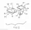 Fig. 03 - Motorcycle communication system with radar detector, and mounting assemblies therefor