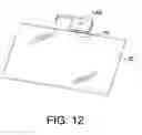 Fig. 11 - Broadband antenna unit comprising a folded plate-shaped monopole antenna portion and an extending portion
