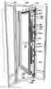 Fig. 01 - Method of mounting a power distribution apparatus in a rack
