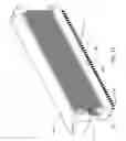 Fig. 11 - Overmolded electrical contact array
