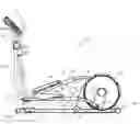 Fig. 01 - One-step foldable elliptical exercise machine