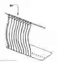Fig. 01 - Expanding shower curtain