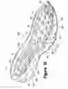 Fig. 23 - Article of footwear having a fluid-filled bladder with a reinforcing structure