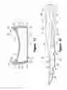 Fig. 40 - Article of footwear having a fluid-filled bladder with a reinforcing structure