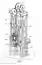 Fig. 02 - Guide rail system for a telescoping mast on a drilling rig