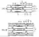 Fig. 08 - Method for fabricating circuit board structure with capacitors embedded therein