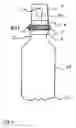 Fig. 05 - Closing device with integrated rotary closure for feeding bottle and bottle