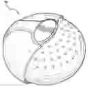 Fig. 01 - Device for mitigating odor in an article of clothing or footwear