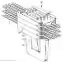 Fig. 01 - Strain-relief device for cables and wire-guiding element