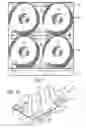 Fig. 02 - Interlocking roll support and spacing structure