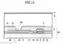 Fig. 13 - Image detector and radiation detecting system with separation of metal layers for bias, scan and data lines