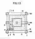 Fig. 14 - Image detector and radiation detecting system with separation of metal layers for bias, scan and data lines