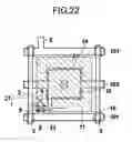 Fig. 23 - Image detector and radiation detecting system with separation of metal layers for bias, scan and data lines