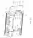 Fig. 44 - Mounting arrangement with a support and pressure plate for a printhead assembly
