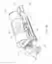 Fig. 72 - Pagewidth inkjet printhead assembly with nozzle arrangements having actuator arms configured to be in thermal balance when in a quiescent state
