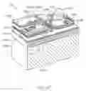 Fig. 44 - Cover assembly for a print engine with push rod for actuating a refill unit