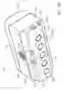 Fig. 95 - Cover assembly for a print engine with push rod for actuating a refill unit