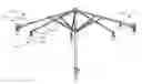 Fig. 01 - Lighting system for umbrella