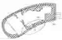 Fig. 01 - Snap-on fastening device for hearing device