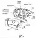 Fig. 02 - Hearing device with a frame holding hearing device components and a shell encasing the frame