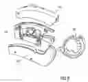 Fig. 03 - Hearing device with a frame holding hearing device components and a shell encasing the frame