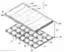 Fig. 01 - Display panel including patterned spacer