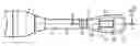 Fig. 01 - Therapeutic endocavity probe comprising an image transducer integrated within the therapy ultrasonic transducer