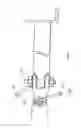 Fig. 07 - Device for guiding the leg during a hip operation, particularly during an endoprosthesis implantation