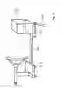 Fig. 11 - Device for guiding the leg during a hip operation, particularly during an endoprosthesis implantation