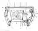 Fig. 01 - Ceiling mounted lift for a multi-purpose projector