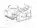 Fig. 01 - Valve for adjusting the air flow rate in an internal combustion engine