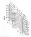 Fig. 13 - Integrated circuit with buried control line structures