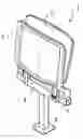 Fig. 01 - Stadium seat and a method of mounting a stadium seat