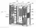Fig. 01 - Modular security cabinet system for storing firearms or the like