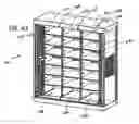 Fig. 16 - Modular security cabinet system for storing firearms or the like