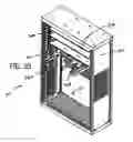 Fig. 23 - Modular security cabinet system for storing firearms or the like
