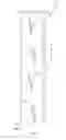 Fig. 03 - Single pole vertically polarized variable azimuth beamwidth antenna for wireless network